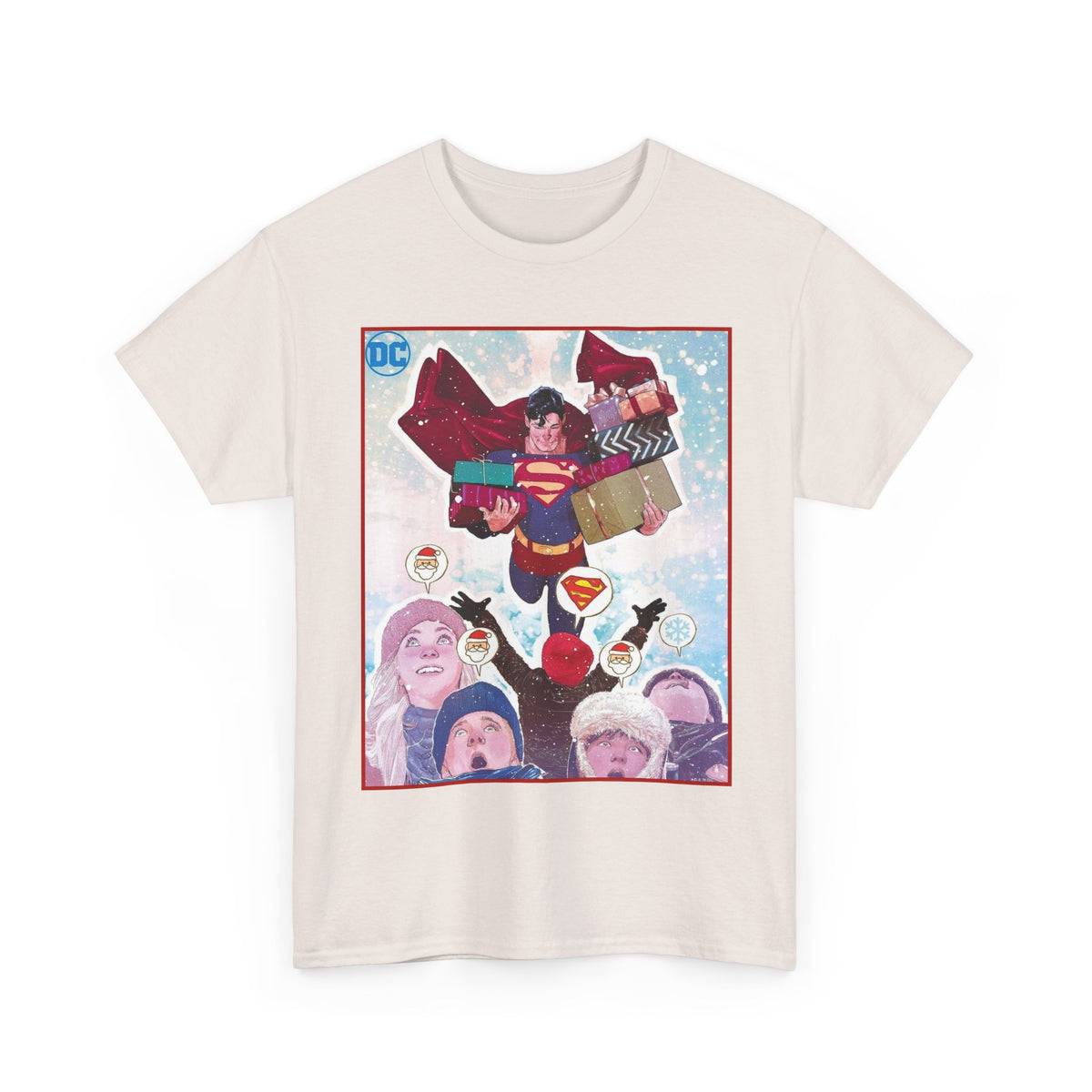Superman Santa T-Shirt - Mitch Gerads Art - DC Comics