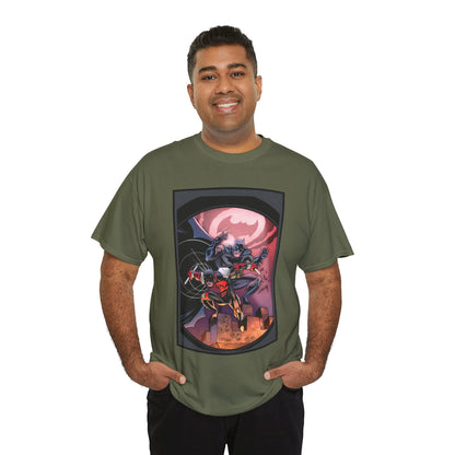 Batman & Daredevil T-Shirt - Scott McDaniel Art - DC Comics & Marvel Comics