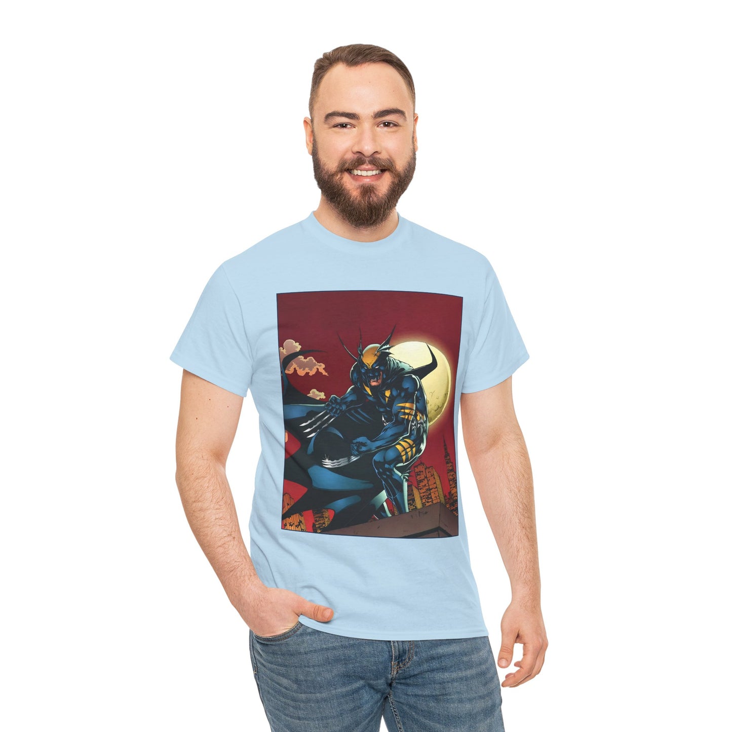 Dark Claw T-Shirt - Gary Frank Art - Amalgam Universe - Batman & Wolverine - DC Comics, Marvel Comics
