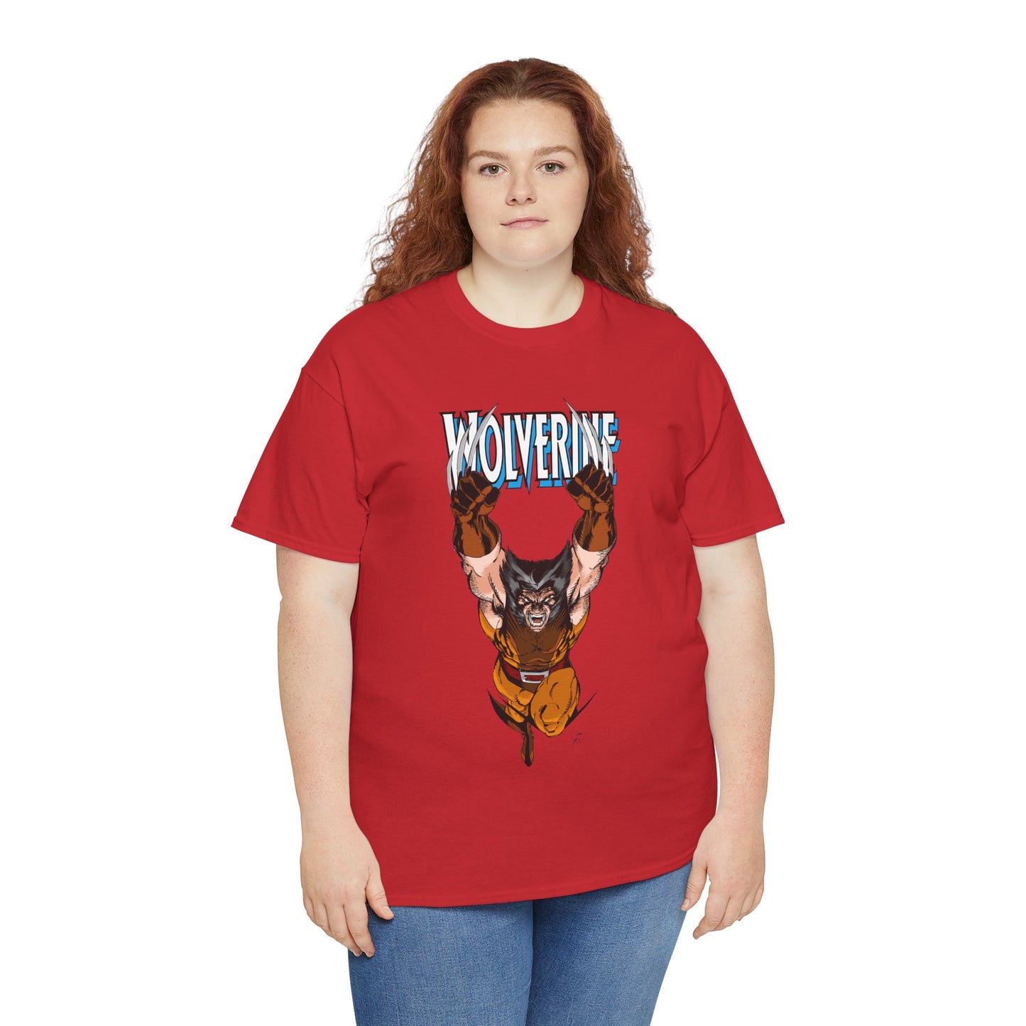 Wolverine T-Shirt - Jim Lee Art - X-Men Mutant, Member & Leader - Logan - Marvel Comics