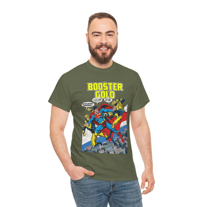 Booster Gold T-Shirt - Dan Jurgens & John Byrne Art - Superman - DC Comics