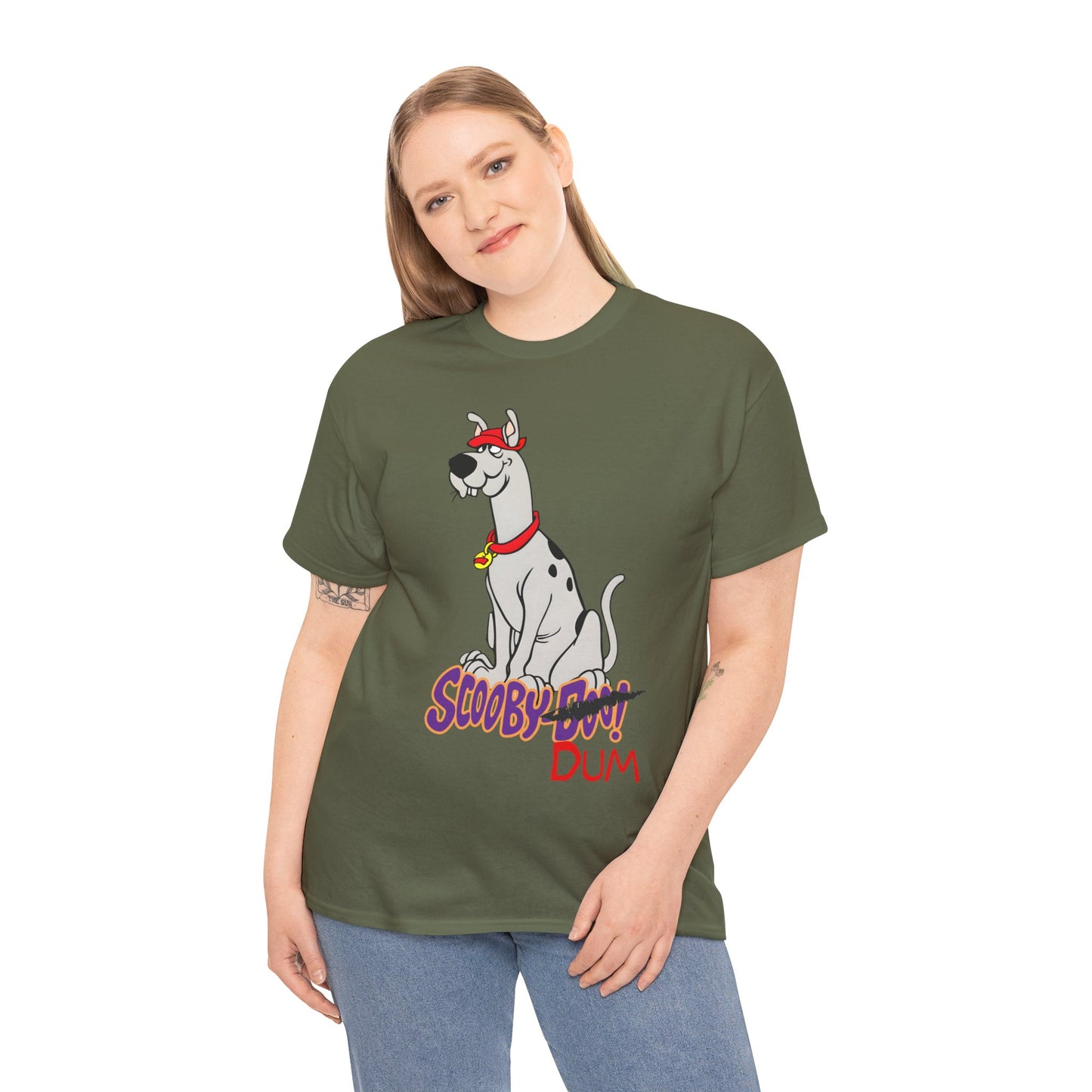 Scooby Dum T-Shirt - Scooby Doo's Cousin - Hanna-Barbera Cartoon - Mystery, Inc