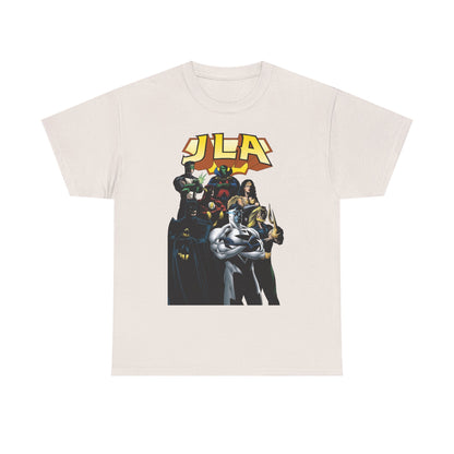 JLA T-Shirt - Howard Porter Art - Superman, Batman, Wonder Woman, Flash - DC Comics