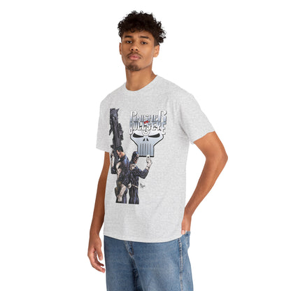 Punisher Vs Bullseye T-Shirt -Mike Deodato Jr Art - Marvel Comics