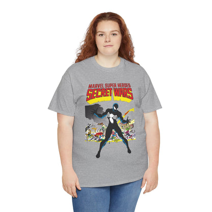 Secret Wars T-Shirt - Classic Marvel Comics Series - Alien Symbiote Spider-Man, 1st Appearance - Future Venom Story
