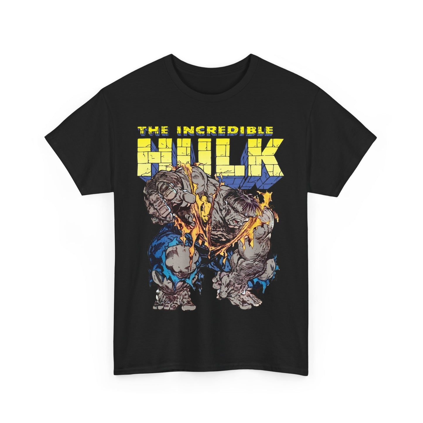Incredible Hulk T-Shirt - Todd McFarlane Art - Marvel Comics - Grey Hulk, Bruce Banner
