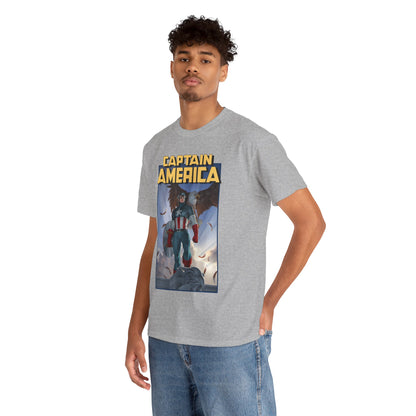 Captain America T-Shirt - Junggeun Yoon Art - Avengers Member - Marvel Comics