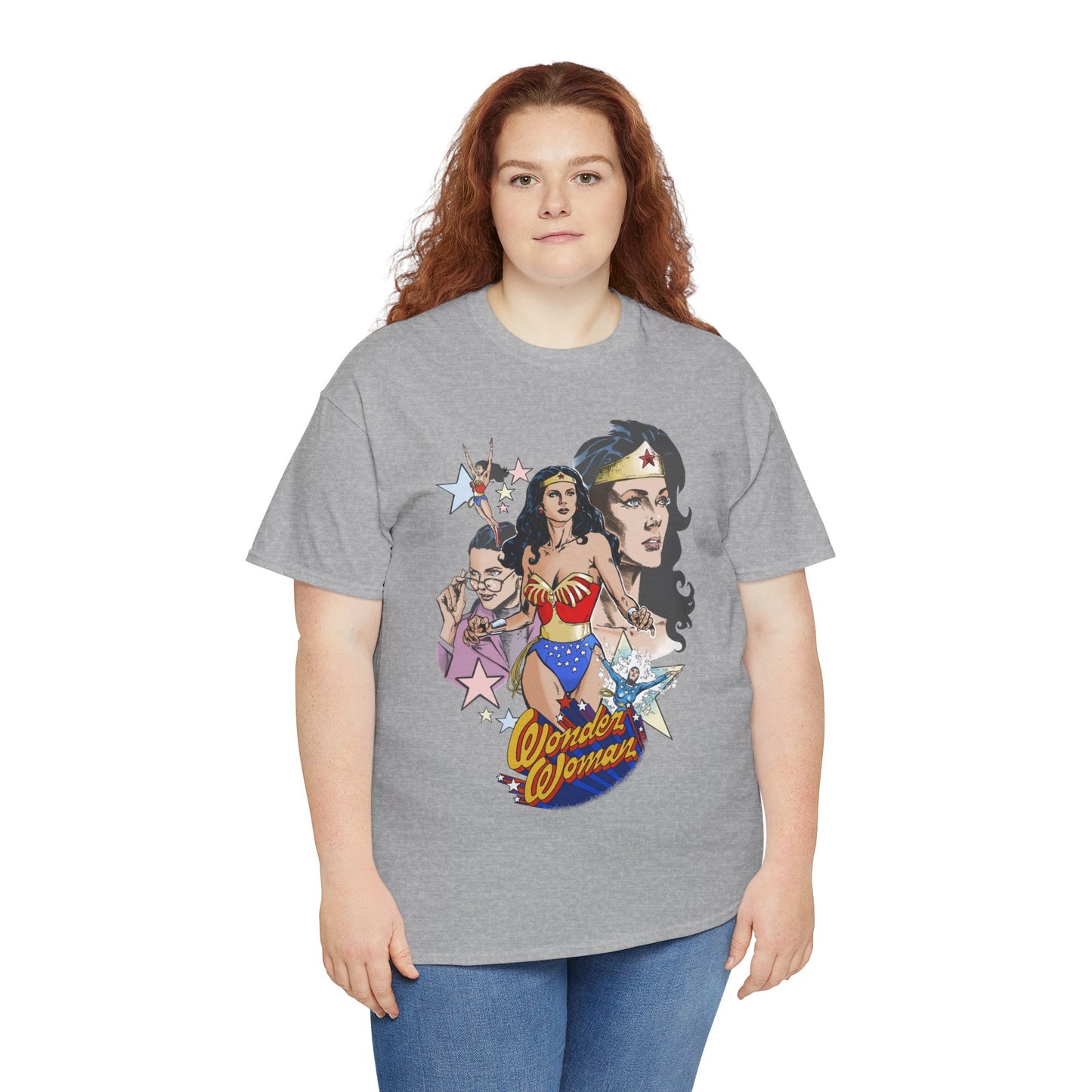 Wonder Woman (Lynda Carter) T-Shirt - Phil Jimenez Art - DC Comics