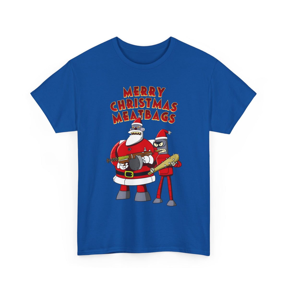 Robot Santa Claus & Bender Futurama Christmas T-Shirt