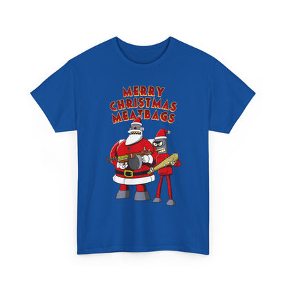 Robot Santa Claus & Bender Futurama Christmas T-Shirt