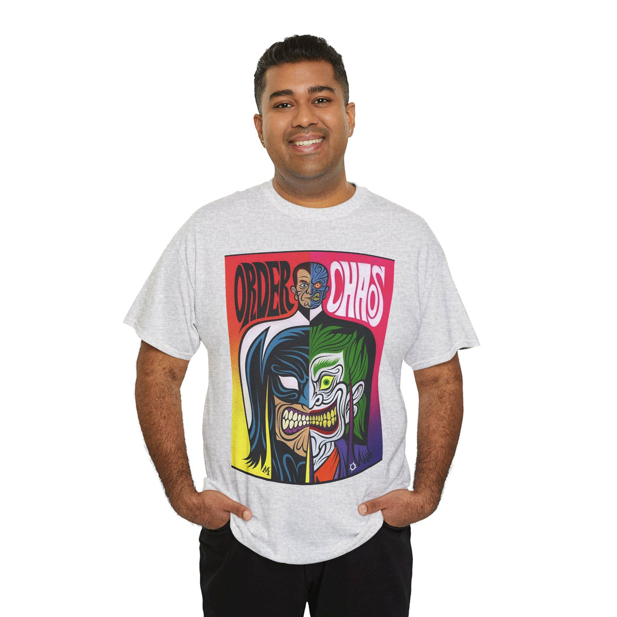 Joker Two-Face T-Shirt - Order/Chaos - DC Comics