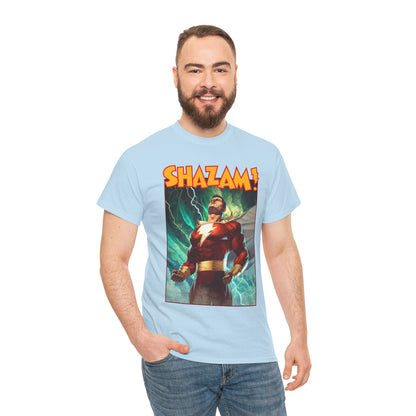 Shazam (Captain Marvel) T-Shirt - Ariel Olivetti Art - DC Comics