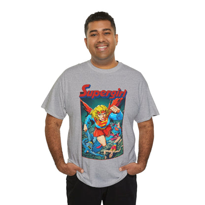 Supergirl T-Shirt - Tom Grummett Art - Crisis on Infinite Earths - Classic DC Comics Series - Death of Supergirl