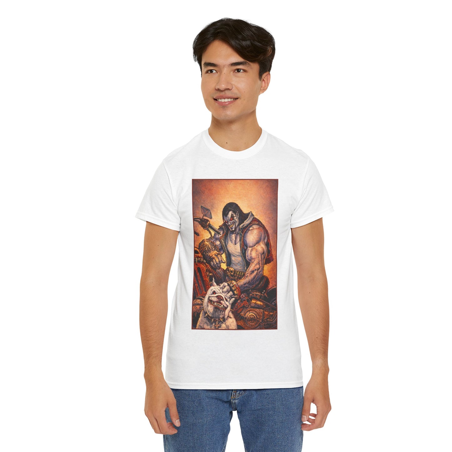 Lobo T-Shirt - Doug Mahnke Art - The Main Man - DC Comics