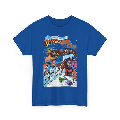 Superman & Santa Claus T-Shirt - José Luis García-López Art - DC Comics Presents #67 - Vs. Toyman