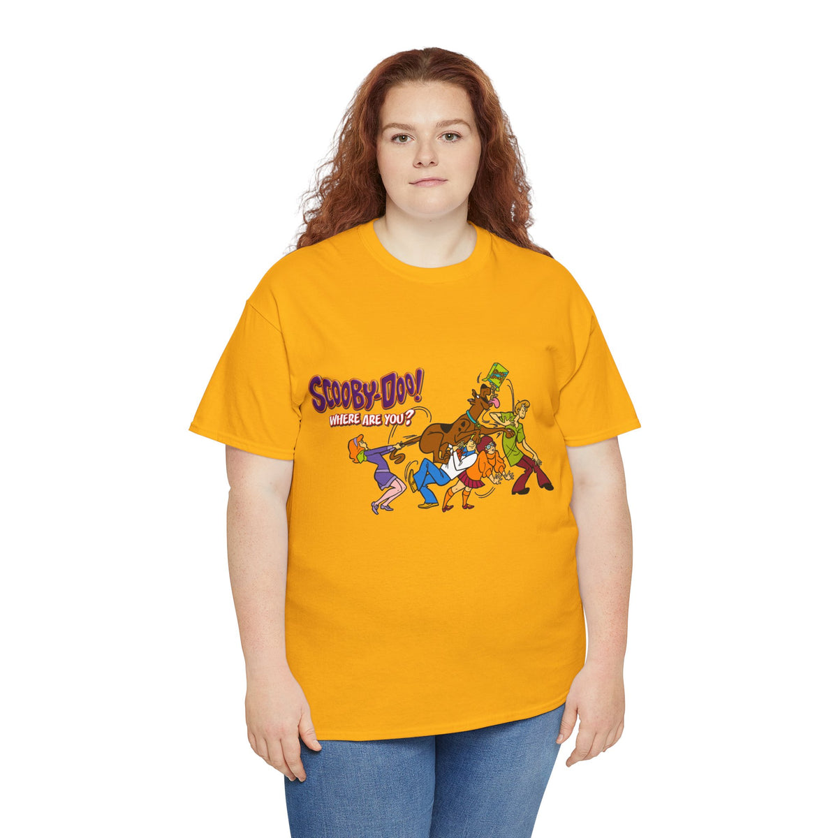 Scooby Doo, Where Are You? T-Shirt - Hanna-Barbera Art - Shaggy, Velma, Fred, Daphne - Mystery, Inc