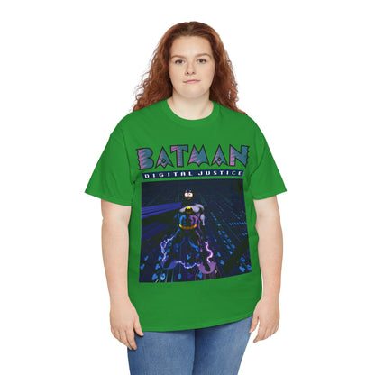 Batman Digital Justice T-Shirt - Pepe Moreno Computer Generated Art - Graphic Novel - Gotham City, Bruce Wayne - DC Comics