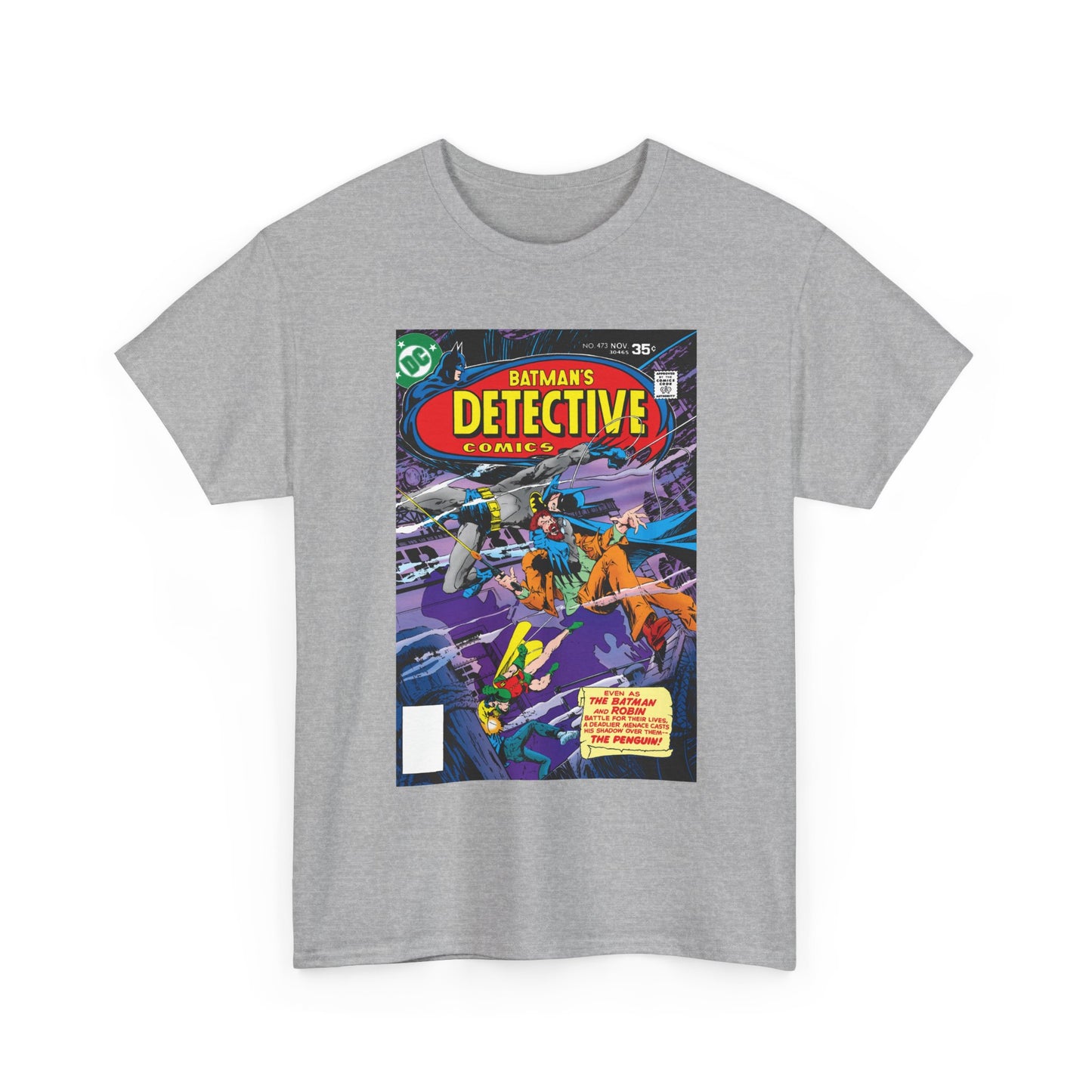 Detective Comics #473 T-Shirt - Marshall Rogers Art - Robin Appearance - DC Comics