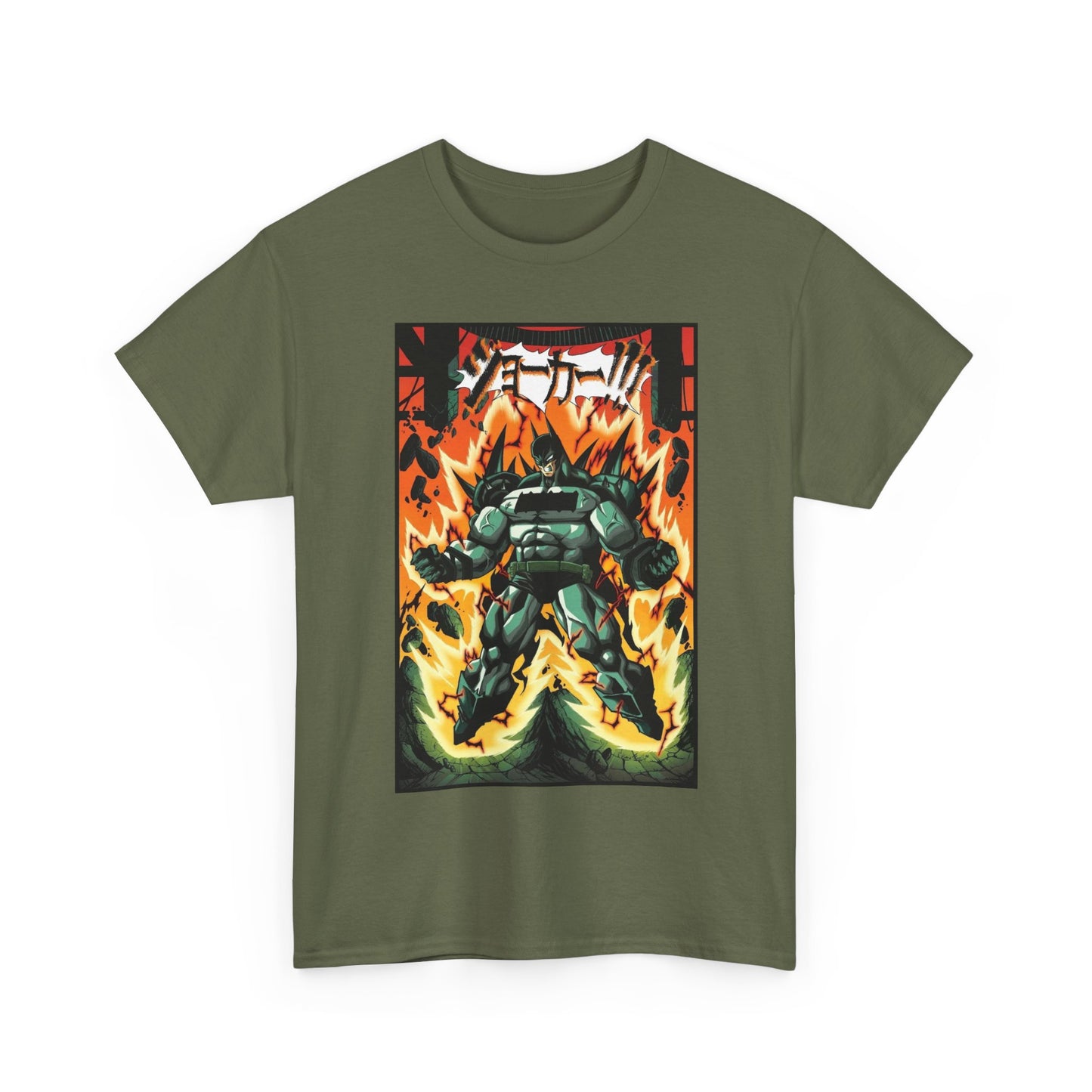 Absolute Batman T-Shirt - Mario Foccillo Art - Dragonball Z Homage - Jiman Comics - DC Comics
