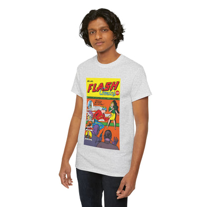 Flash Comics #1 T-Shirt - Jay Garrick, Golden Age Flash - JSA Member - DC Comics
