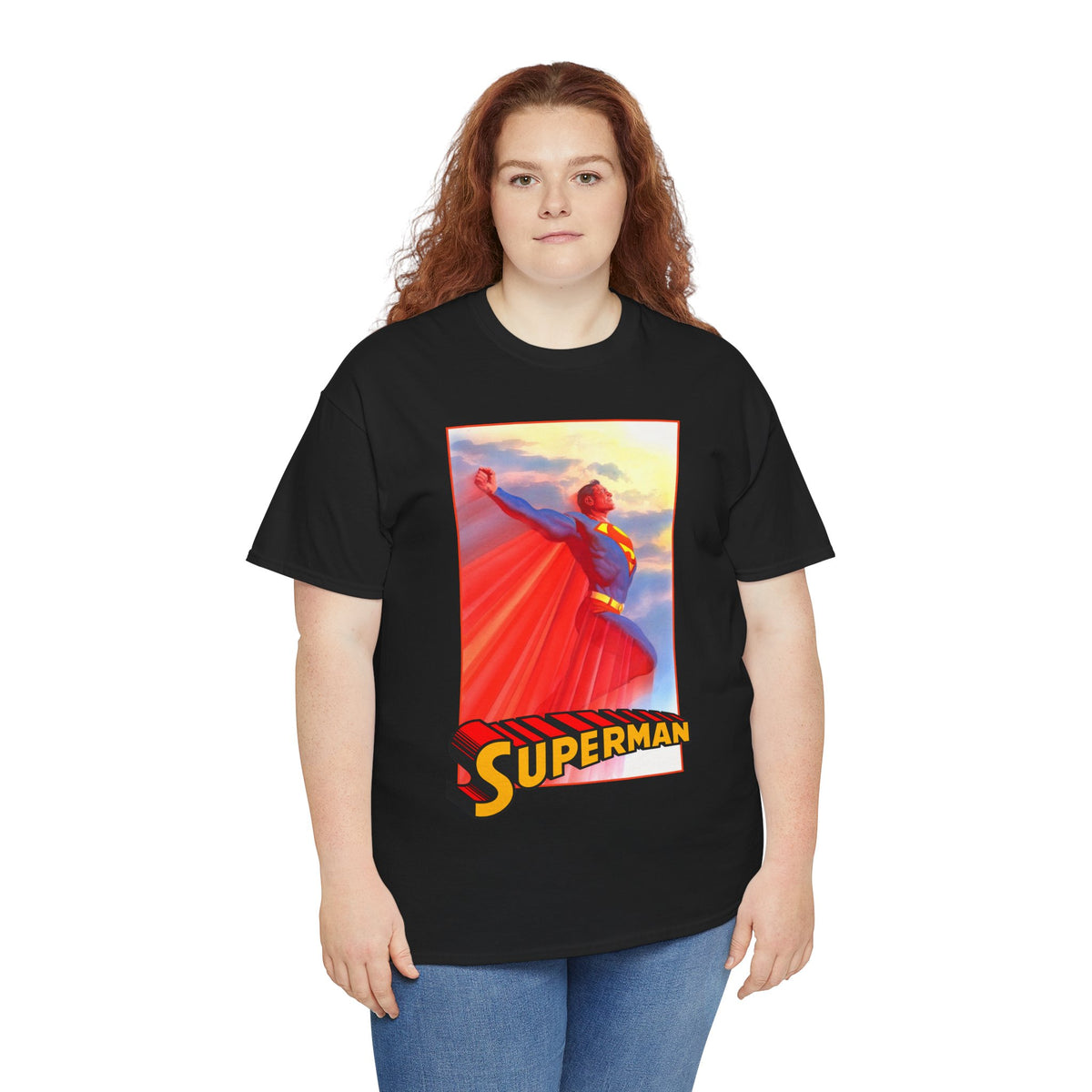 Superman T-Shirt - Alex Ross Art - Man of Steel - DC Comics