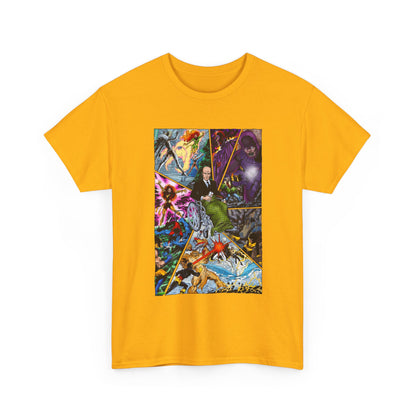 Professor X T-Shirt - John Byrne Art - Charles Xavier, X-Men Founder - Dark Phoenix, Cyclops, Sentinels - Marvel Comics
