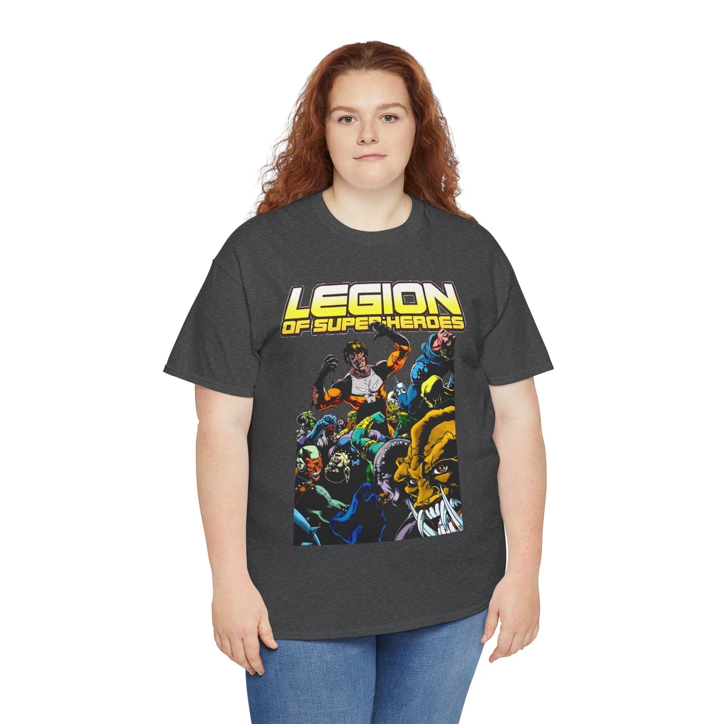 Legion of Super-Heroes T-Shirt - Steve Lightle Art - Timber Wolf - DC Comics