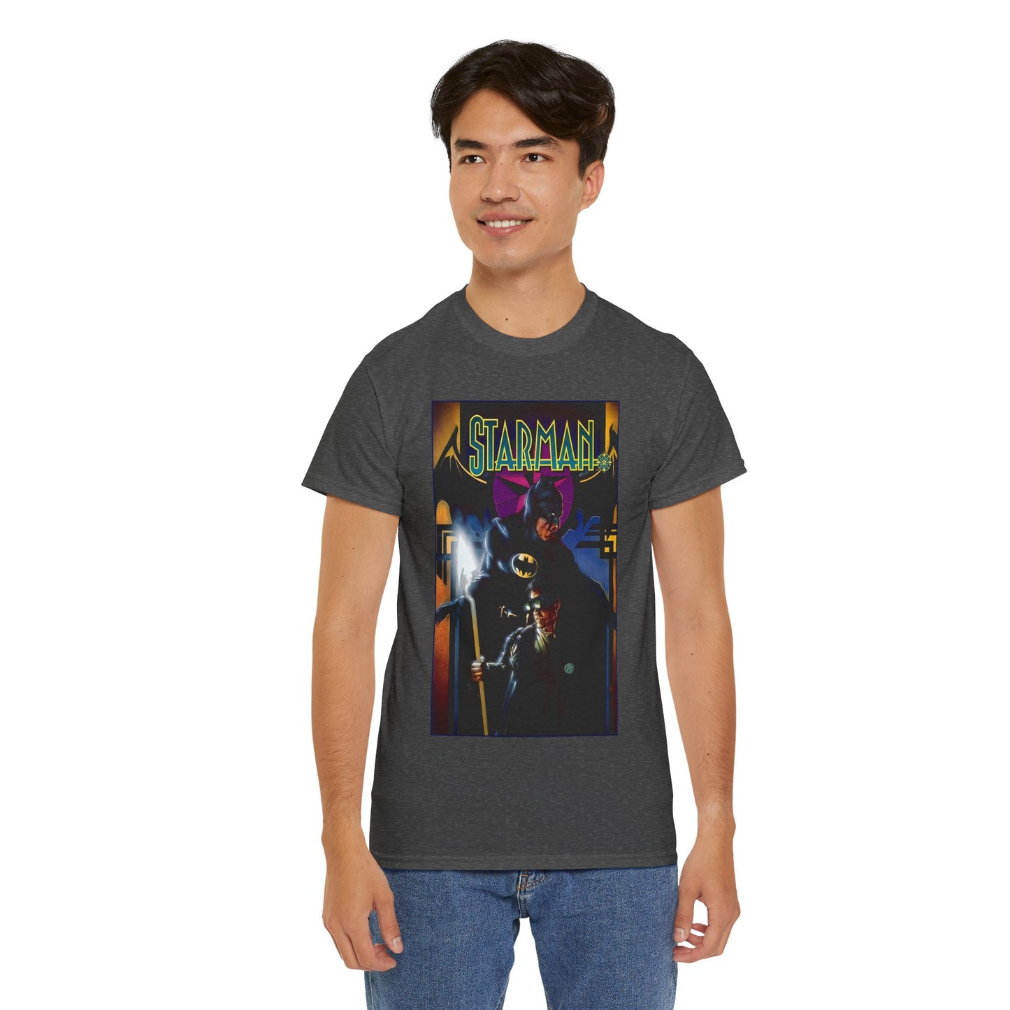 Starman & Batman T-Shirt - Tony Harris Art - Jack Knight - DC Comics