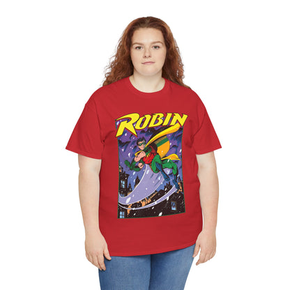 Robin T-Shirt - Tom Grummett Art - Tim Drake, Batman Family, Gotham City - DC Comics