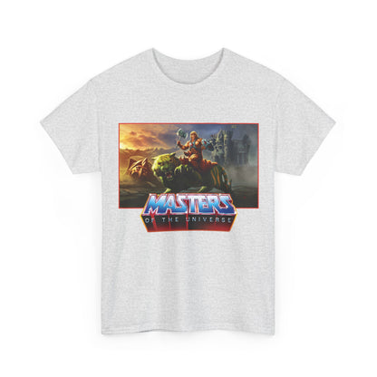 He-Man & Battle Cat T-Shirt- Masters of the Universe, MOTU - New 2026 Movie with Nicholas Galitzine