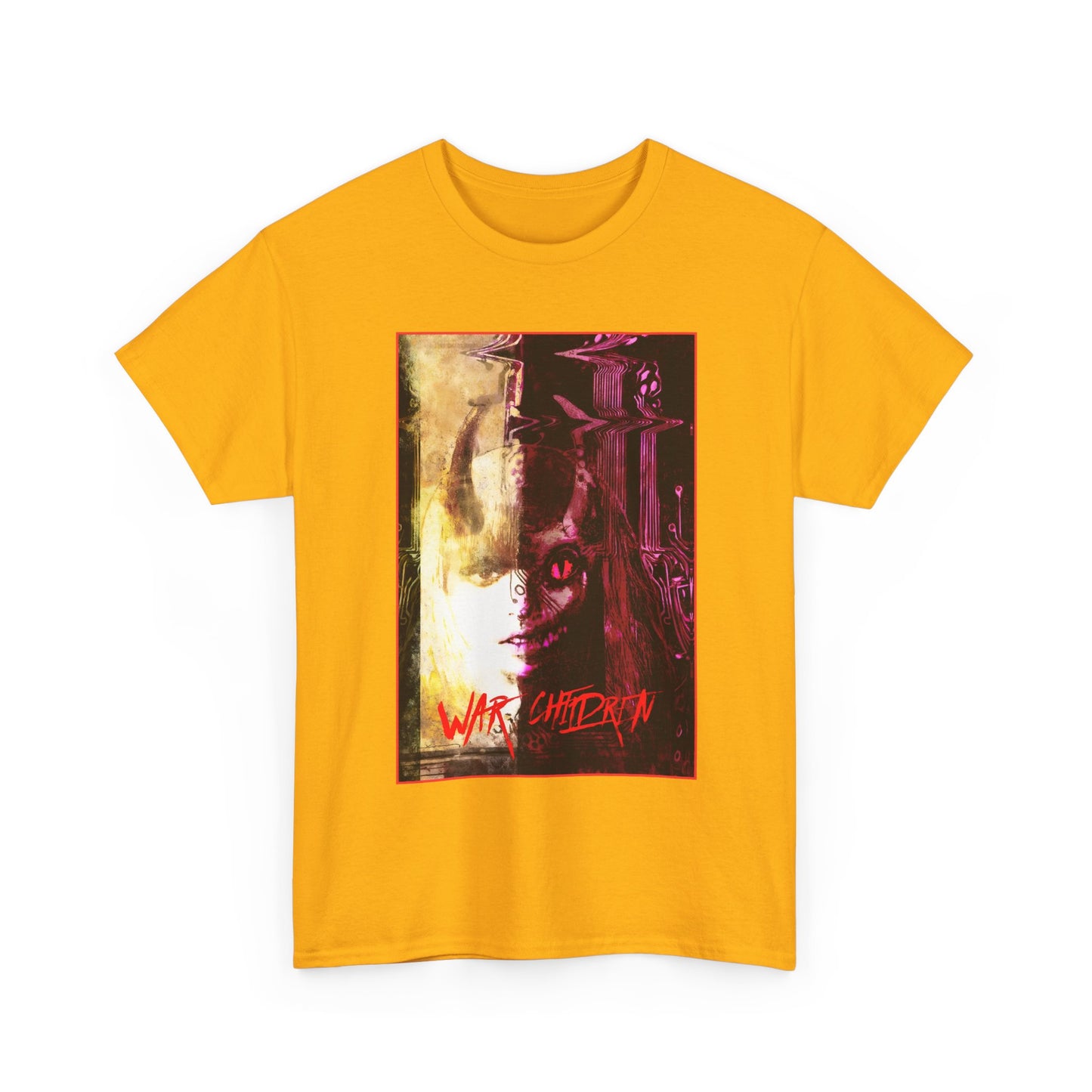 Magik/Darkchylde T-Shirt - Bill Sienkiewicz Art - Illyana Rasputina, New Mutants Member - War Children - Marvel Comics