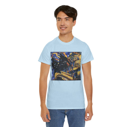 Batman Universe T-Shirt - Joe Quesada Art - 1990s Knightfall Era - Azrael, Robin, Bane - DC Comics