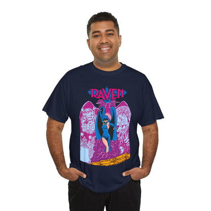 Raven T-Shirt - George Perez Art - New Teen Titans - Trigon, Azarath - DC Comics