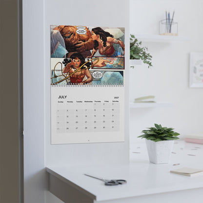 Wonder Woman '77 Calendar (2027) - Art Based on the 1970s Lynda Carter TV Series - DC Comics