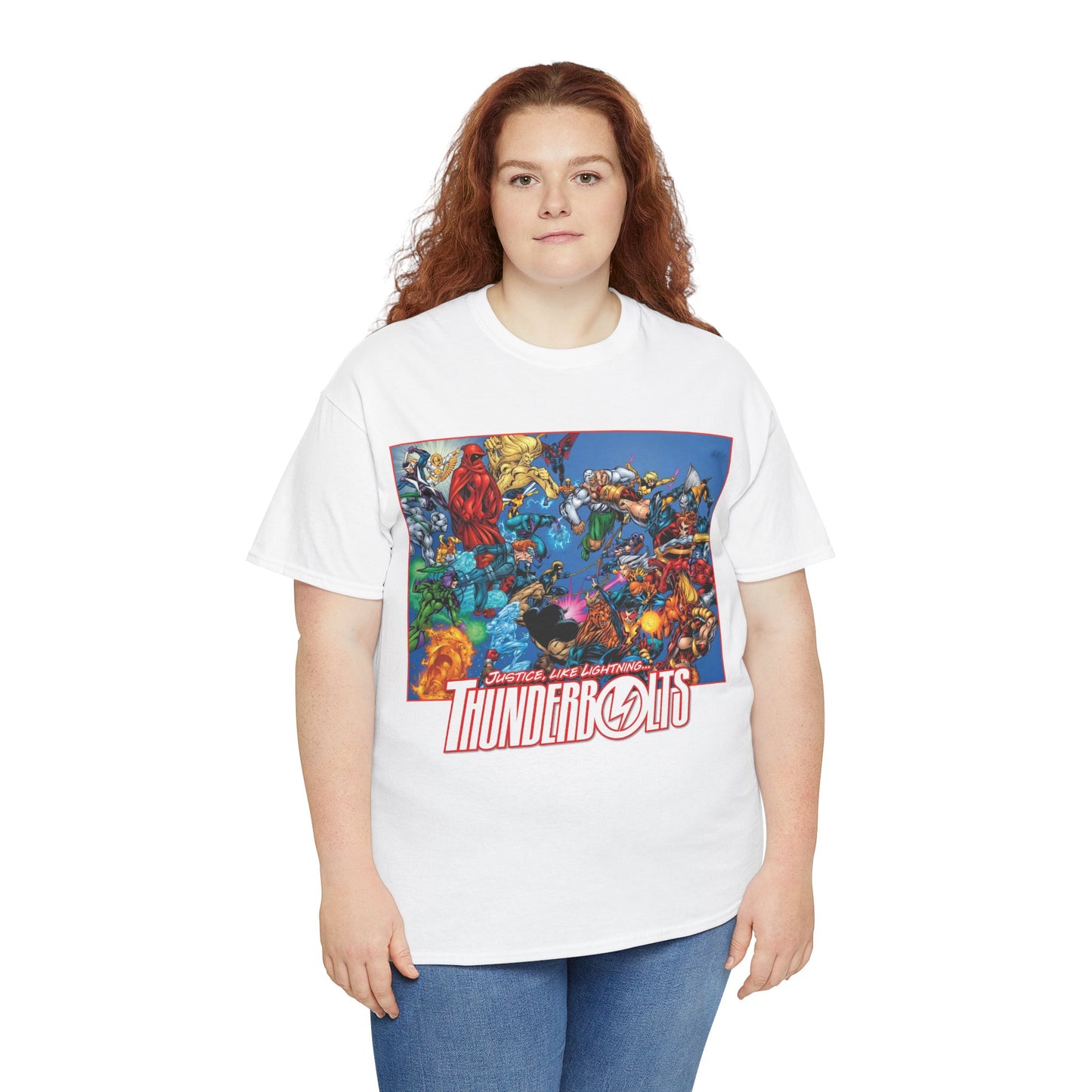 Thunderbolts T-Shirt - Mark Bagley Art - Marvel Comics