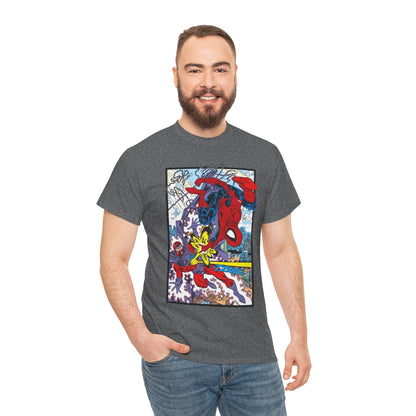 Spider-Man Vs Magneto T-Shirt - Erik Larsen Art - Marvel Comics