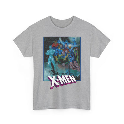 Uncanny X-Men T-Shirt - Joe Madureira Art - #337 Cover Art - Cyclops, Gambit, Wolverine, Storm, Iceman, Professor X - Marvel Comics