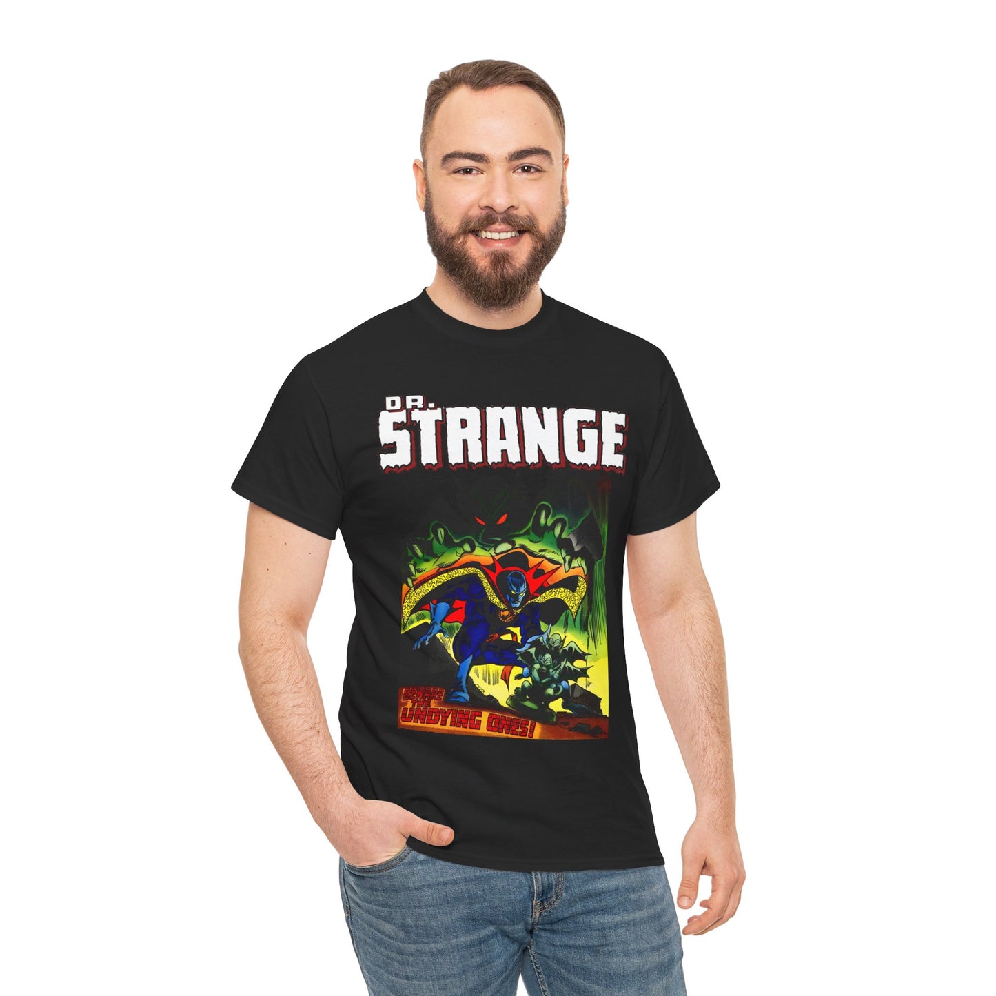 Dr. Strange #183 T-Shirt - Masked Doctor Strange Cover - Beware the Undying Ones - Marvel Comics