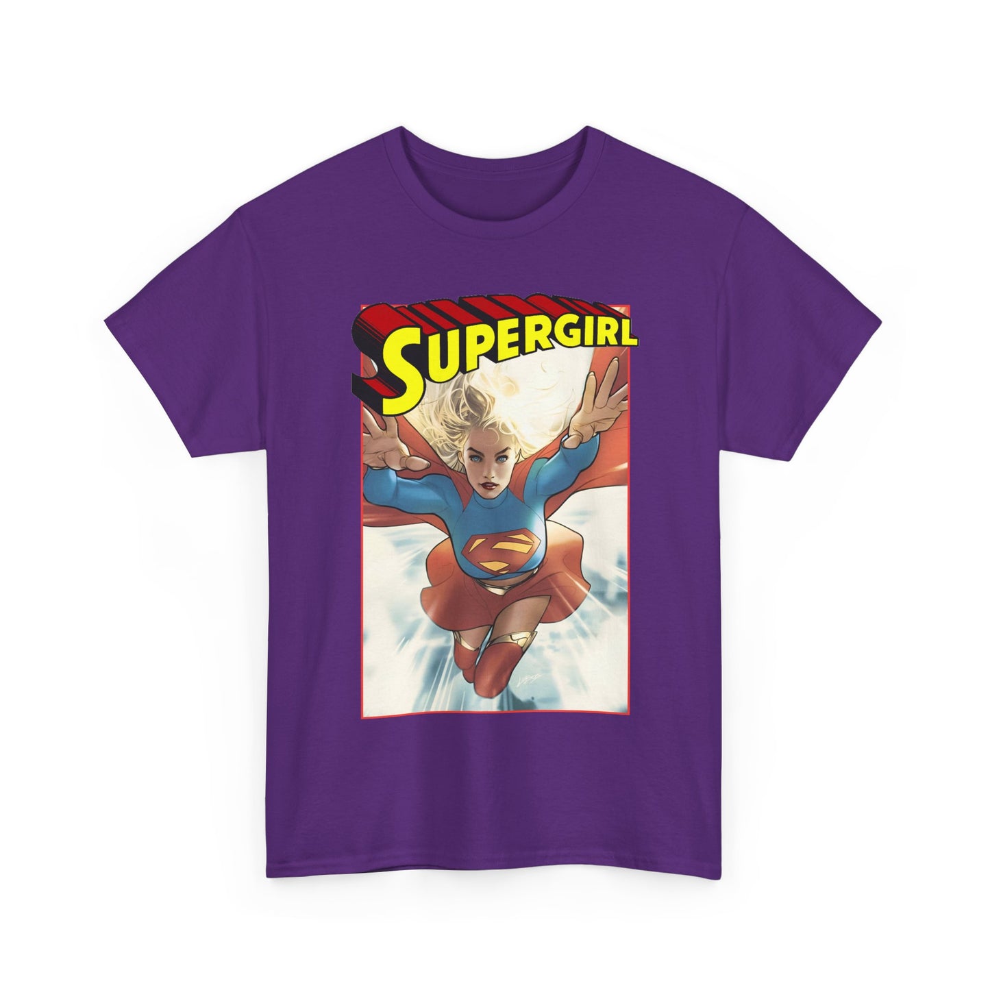 Supergirl T-Shirt - Pablo Villalobos Art - Kara Zor-El - Upcoming Summer 2026 Movie - DC Comics