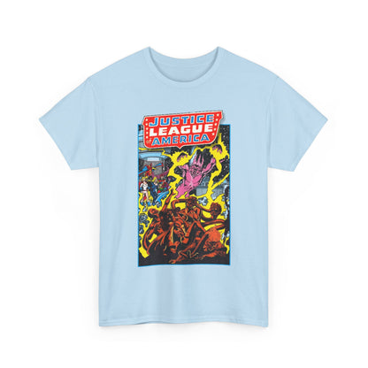 Justice League of America T-Shirt - George Perez Art - JSA Team-Up Cover - DC Comics