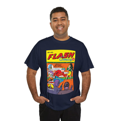 Flash Comics #1 T-Shirt - Jay Garrick, Golden Age Flash - JSA Member - DC Comics