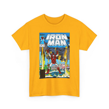 Iron Man #222 T-Shirt - Mark Bright Art - Marvel Comics