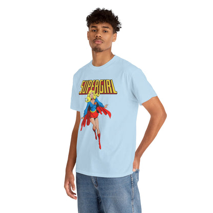Supergirl T-Shirt - John Byrne Art - Kara, Maid of Might - 2026 Movie with Milly Alcock - DC Comics