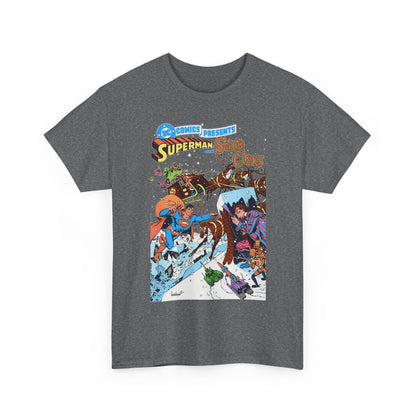 Superman & Santa Claus T-Shirt - José Luis García-López Art - DC Comics Presents #67 - Vs. Toyman