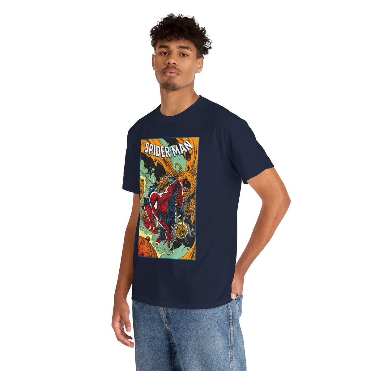 Spider-Man Vs Hobgoblin T-Shirt - Todd McFarlane Art - Marvel Comics