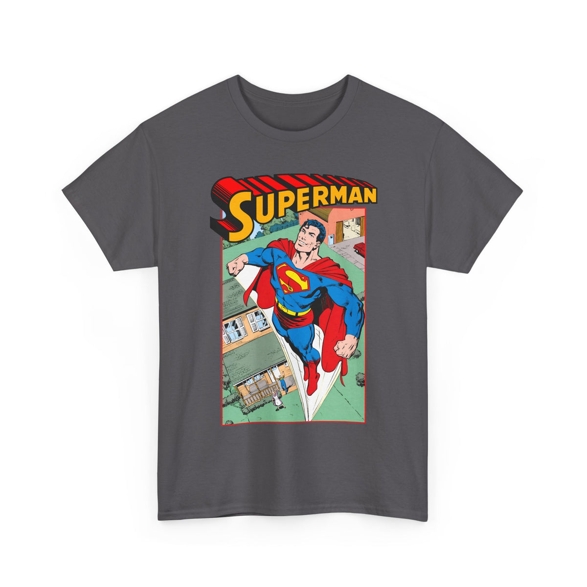 Superman T-Shirt - John Byrne Art - Man of Steel, Smallville - DC Comics