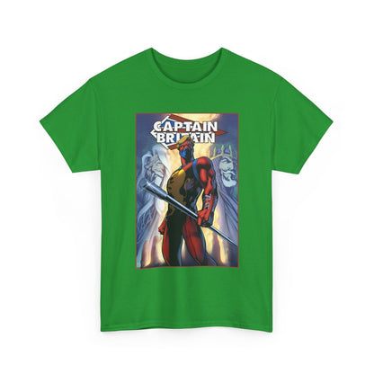 Captain Britain T-Shirt - Alan Davis Art - Excalibur Member - Marvel Comics