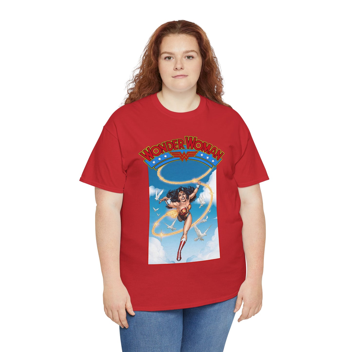 Wonder Woman T-Shirt - George Perez Art - Post-Crisis 1980s Retro Graphic - Themyscira - DC Comics