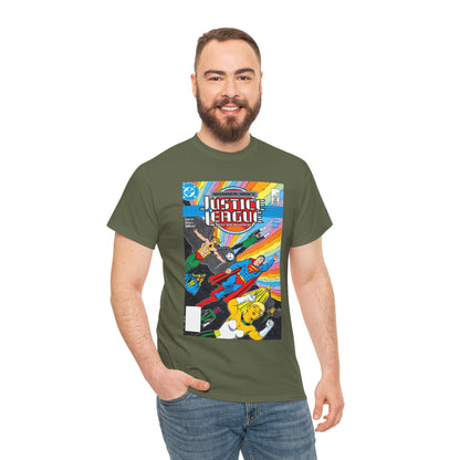 Justice League International T-Shirt - Kevin Maguire Art - DC Comics