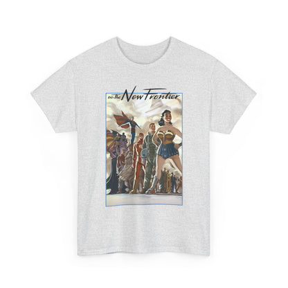 DC: The New Frontier T-Shirt - Darwyn Cooke Art - Superman, Wonder Woman, Flash, Batman - DC Comics